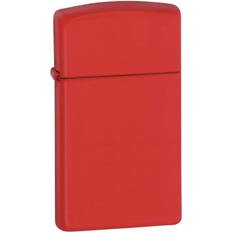 Zippo Slim Red Matte Pocket Lighter