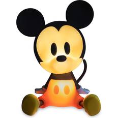 Black Table Lamps Kid's Room Ukonic Disney Mickey Mouse Figural Mood Table Lamp