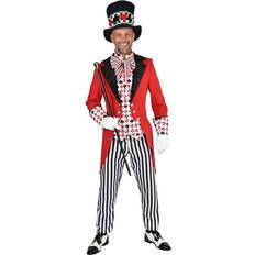 Magic By Freddy King of Cards Mad Hatter Costume & Hat