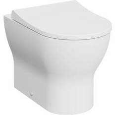 Vitra Kerala Round Smooth Flush Back To Wall Toilet Pan & Soft Close Seat