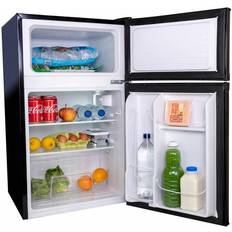 Under counter fridge freezer SIA UFF01BL 88L Black