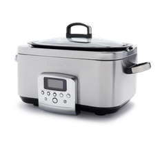 GreenPan Slow Cookers GreenPan Slow cooker Stainless Steel 6L