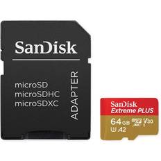 Western Digital SDSQXBZ064GGAACA PLUS microSD UHS-I Memory Card