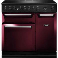 Aga Induction Cookers Aga MDX90EICBY Red