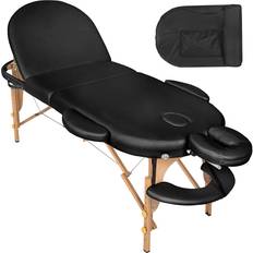 tectake Massage table Sawsan black