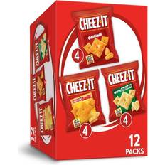 Cheez-It Variety Crackers, Cheddar Jack/White Cheddar/Original, 12.1