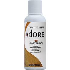 Adore Semi Permanent Hair Color Dye Browns 118Ml Honey
