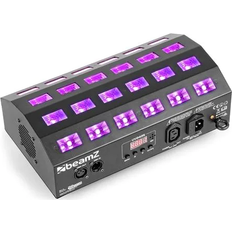 BeamZ UV lys bar, BUV463-PRO med 24 stk. kraftige UV LED DMX Musikstyring UV Str