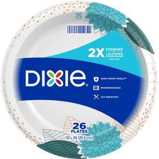 Dixie Georgia Pacific 6268395 10.25 in. Paper Dinner Plate 26 Count