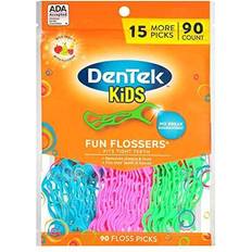 DenTek Kids Fun Flossers, Wild Fruit, 90 Count