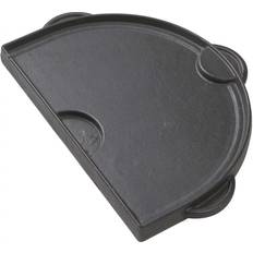 Primo Half Moon Cast Iron Griddle For Oval Junior PG00362 Black