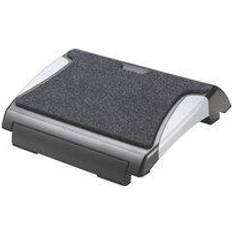 Q-CONNECT Ergonomic Foot Rest Black/Silver