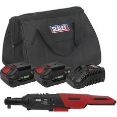 Cordless ratchet Sealey CP20VRWKIT Cordless Ratchet Wrench 3/8"Sq Drive Kit 20V SV2