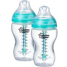 Tommee Tippee Baby Bottle Tommee Tippee Closer To Nature Sutteflaske 0 mdr 2 x 340 ml