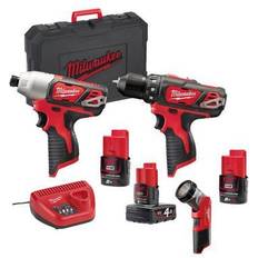 Milwaukee M12 BPP2B-421C 12V (1X 4.0Ah + 1X 2.0Ah)