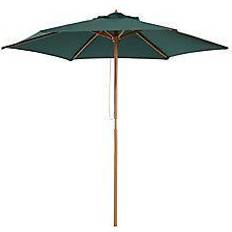 OutSunny Patio Umbrella 01-0213 Polyester, Wood Green