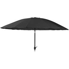 Koopman Charcoal 300cm Diameter Parasole Umbrella Shade Lift