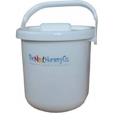 Uber Kids Grooming & Bathing Uber Kids Neat Nursery Company Nappy Pail and Lid White
