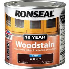 Ronseal wood stain walnut Ronseal 38671 10 Year Wood Protection 0.25L