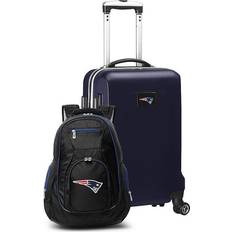 Mojo Patriots Deluxe 2-Piece Luggage Set, Blue