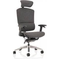 Dynamic Ergo Click Plus Grey Fabrimesh with Headrest