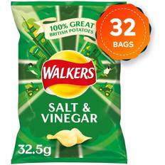 Walkers crisps Walkers Bags of Salt & Vinegar Crisps 32.5g