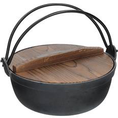 KitchenCraft Other Pots KitchenCraft World Of Flavours Cast Iron Japanese Cooking Pot with lid