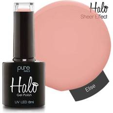 Halo by Pure Nails Gel Nails La Parisienne Sheer Effect Collection Elise