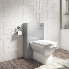 Grey Water Toilets Ashford 500mm Grey Back to Wall Toilet Unit Only