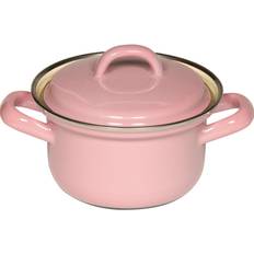 Hanging loops Casseroles Riess Classic Household Articles with lid 0.5 L 12 cm