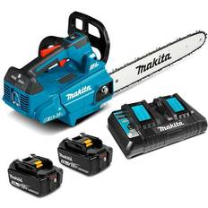 Makita DUC306 Twin 18v 36v LXT Cordless Lithium Ion Chainsaw 300mm 2x 5.0ah