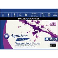 Daler Rowney Aquafine Watercolour Jumbo Pad A4 300g 50 sheets