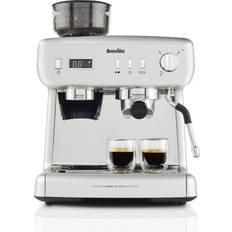 Breville Integrated Coffee Grinder - Integrated Milk Frother Espresso Machines Breville VCF153