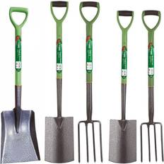 Kingfisher Shovel Heavy-Duty Steel Digging Border Gardening