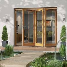 L Shed Doors JELD-WEN Canberra Clear Glazed Door Shed Door L (x)