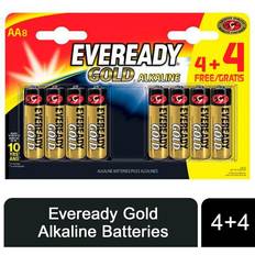 Eveready Alkaline Gold (4 4) Batteries AAA/LR03 FSB8