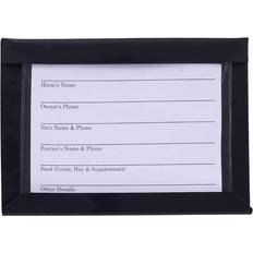 Tough-1 Stall Card Holder with Card - Black