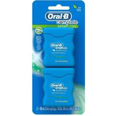 Oral-B Complete, Satin Floss, Mint, 2 Pack, 54.6