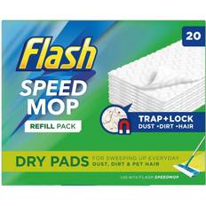 Flash Cleaning Equipment Flash Dry Mop Refills 20 Pack
