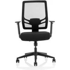 Headrest Cushion Gaming Chairs Dynamic Ergo Twist Black Fabric Seat Mesh Back