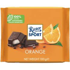 Dried Fruit Ritter Sport Dark Chocolate Orange Fondant 100g