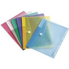 Tarifold Punched Envelope Wallets A4 Assorted 12-pack