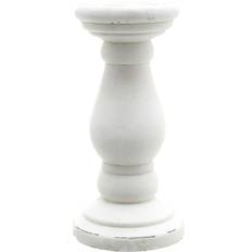 Hill Interiors Matt White Ceramic Candle Holder