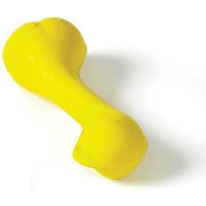 Classic Pet Products Solid Rubber Bone Dog Toy Small Yellow
