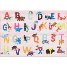 Eric Carle Alphabet Area Rug 4.1x6.6"