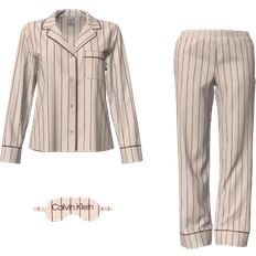 White - Women Pyjamas Calvin Klein Satin Pyjama Gift Set