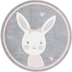 Safavieh Carousel Kid's Bunny Area Rug Round Ø5.3