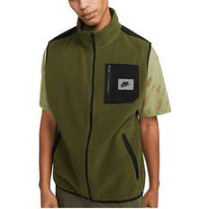 Nike Grey - Men - S Vests Nike Sportswear Therma-FIT Sports Utility Fleece Vest - Green