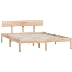 vidaXL Bed Frame Solid Pine 70cm 160x200cm