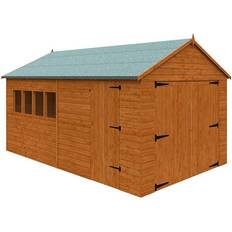 16x10 Garage 12mm Shed Wood/Softwood/Pine (Building Area )